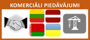 Komerciāli piedāvājumi būvniecības nozarē