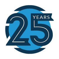 EBC 25 years logo